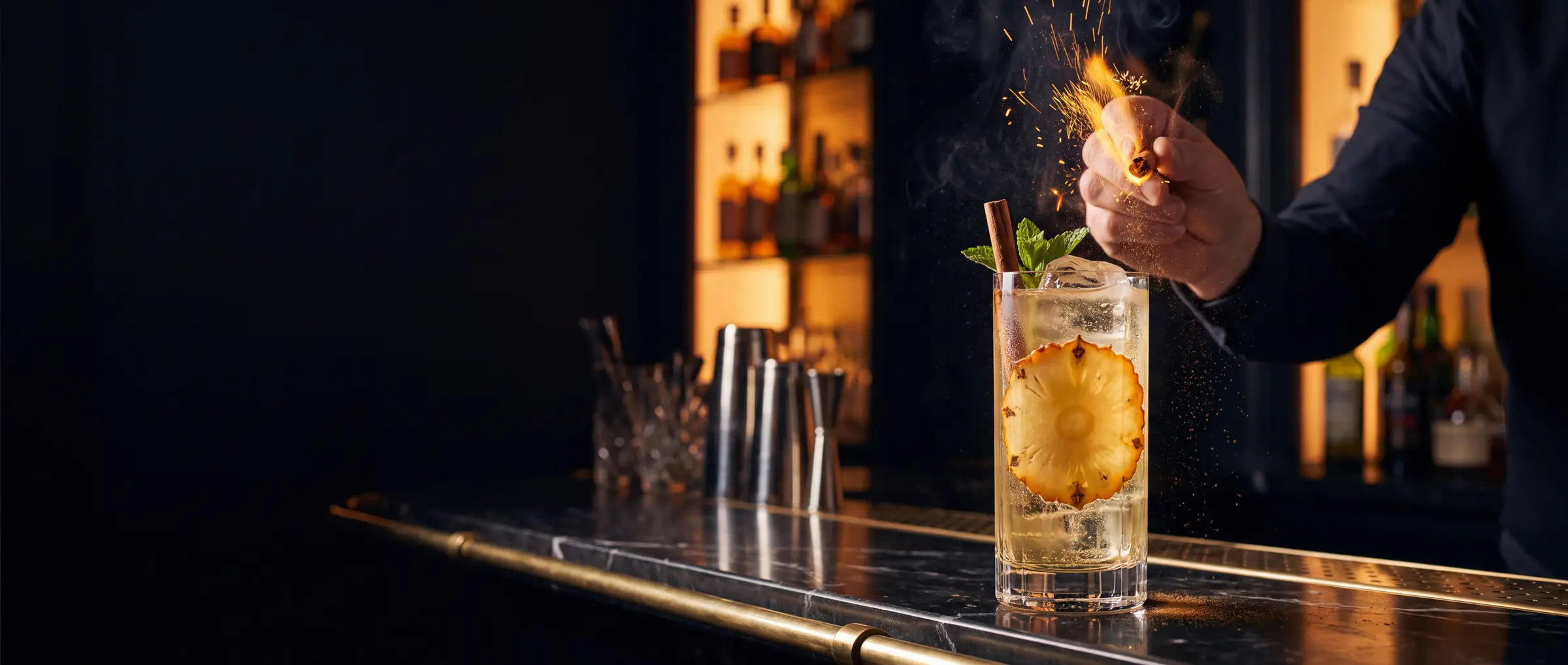 Premium sterkedrank- en drankencollectie van Pineapple Drinks Club